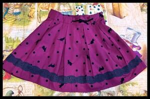 Secret Honey Bunch Kuroneko Cat Skirt J Fashion Himekaji Coquette Kawaii Kitty